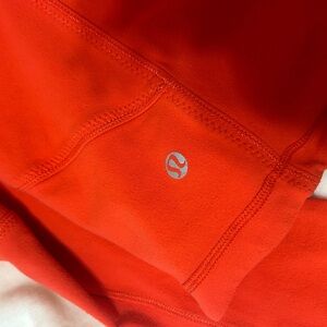 Orange lululemon define jacket